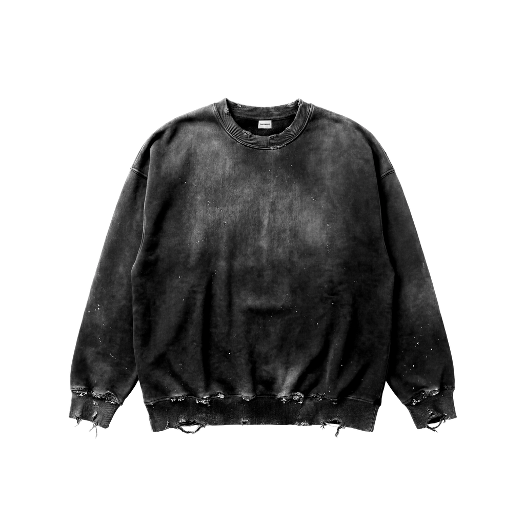 DISTRESSED CREWNECK