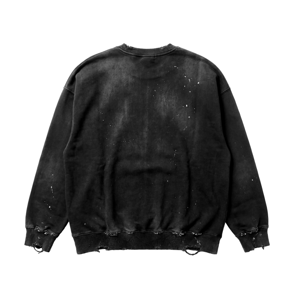 DISTRESSED CREWNECK
