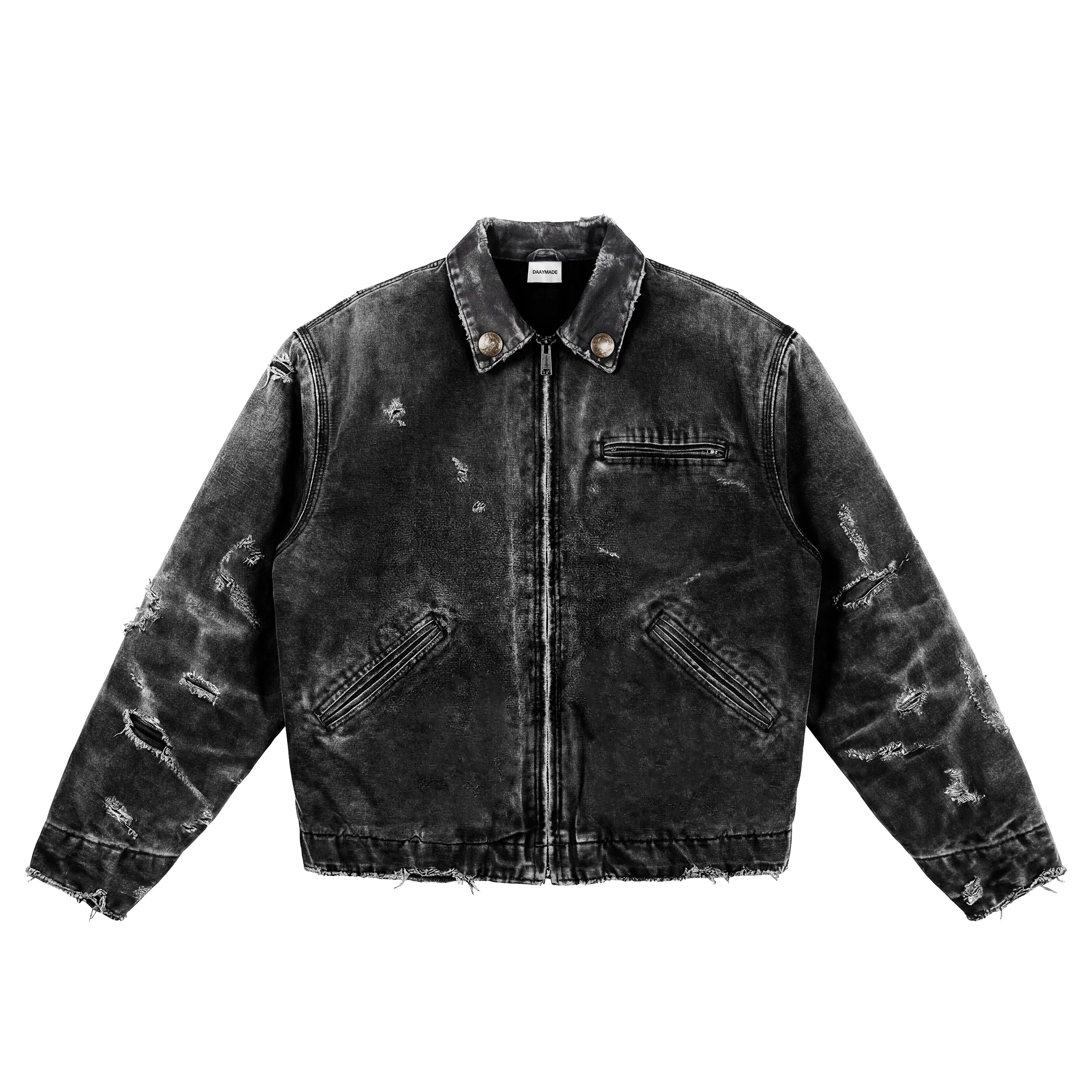 DISTRESSED WORK JACKET MOCKUP