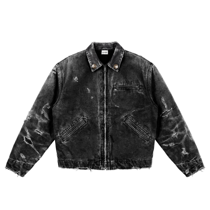 DISTRESSED WORK JACKET