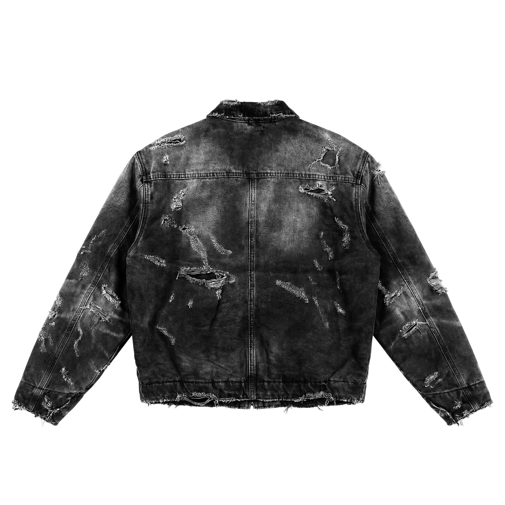 DISTRESSED WORK JACKET MOCKUP