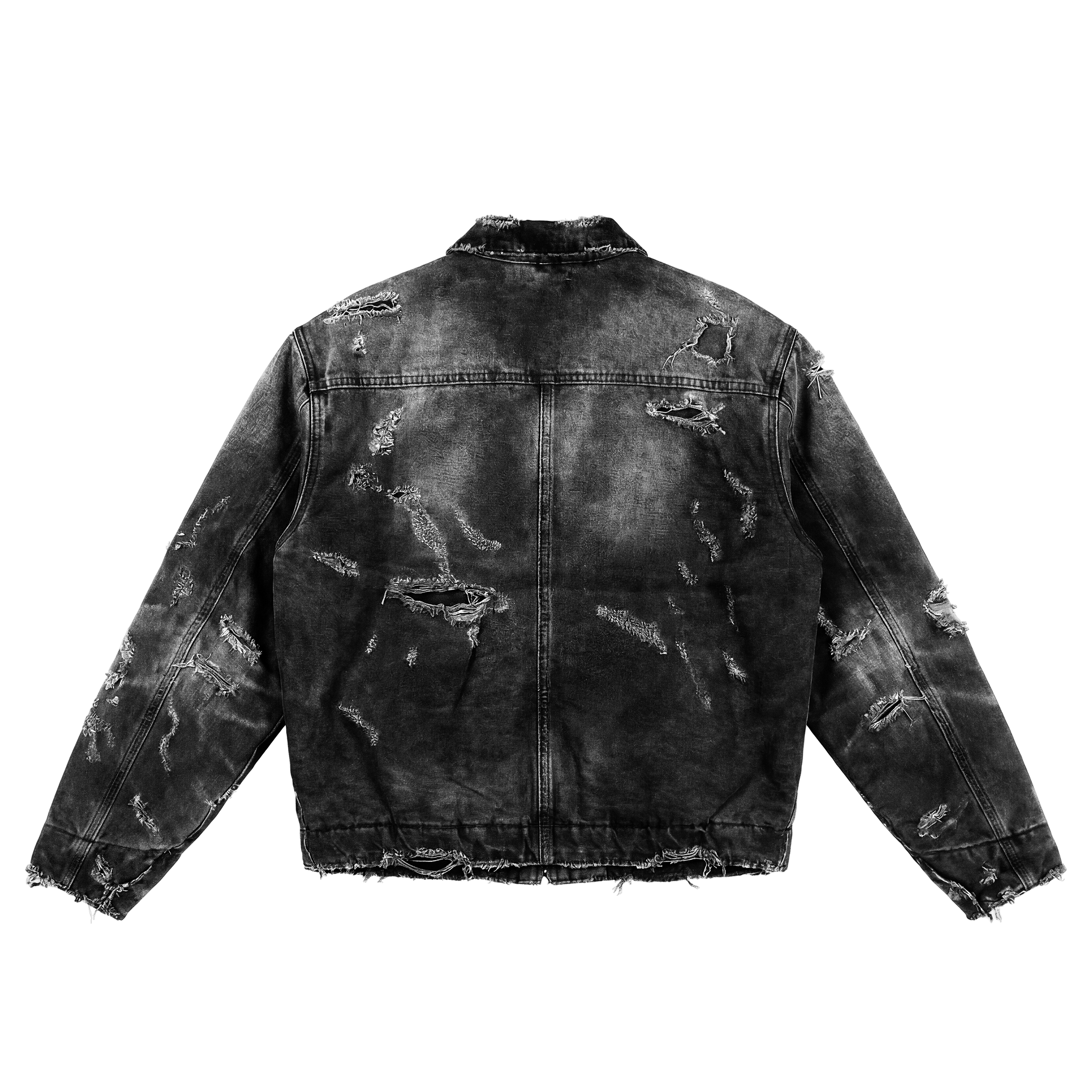 DISTRESSED WORK JACKET MOCKUP