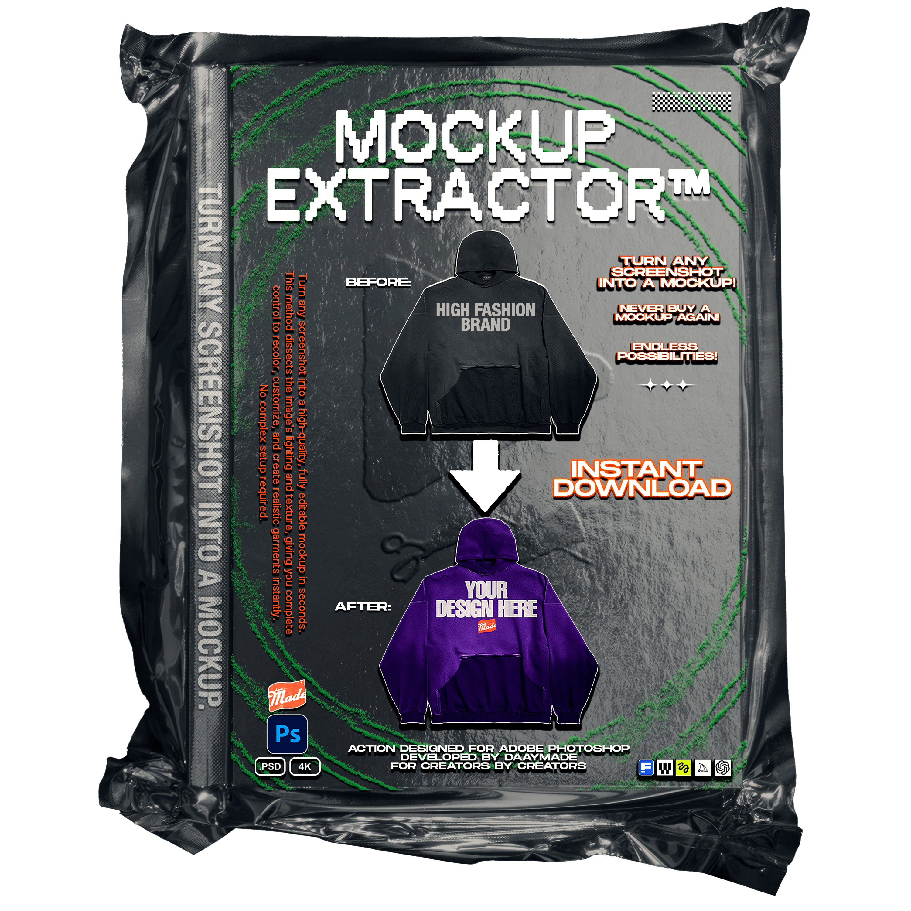 MOCKUP EXTRACTOR™ SYSTEM