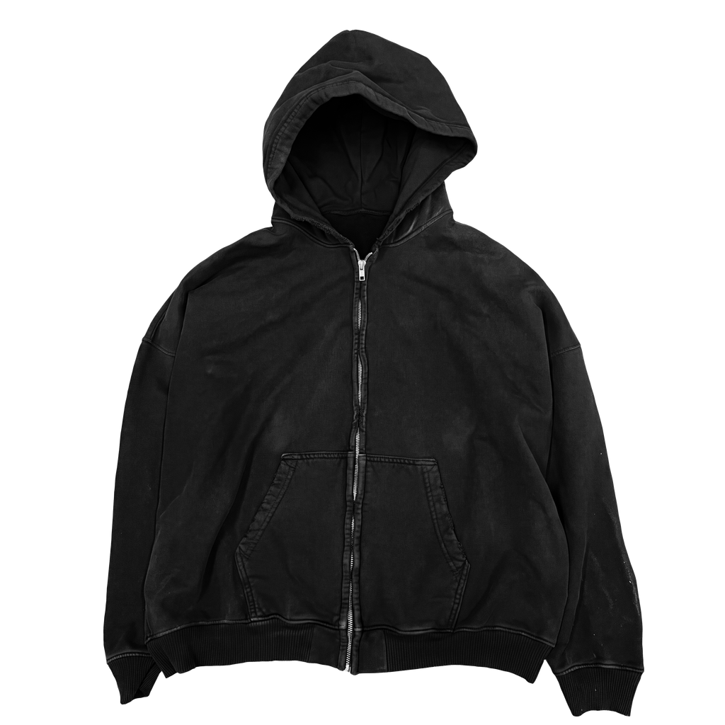 OVERSIZED ZIP HOODIE MOCKUP