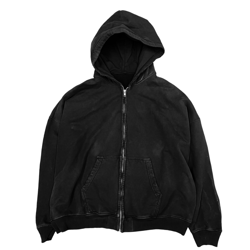 OVERSIZED ZIP HOODIE MOCKUP
