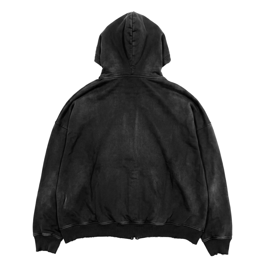 OVERSIZED ZIP HOODIE MOCKUP