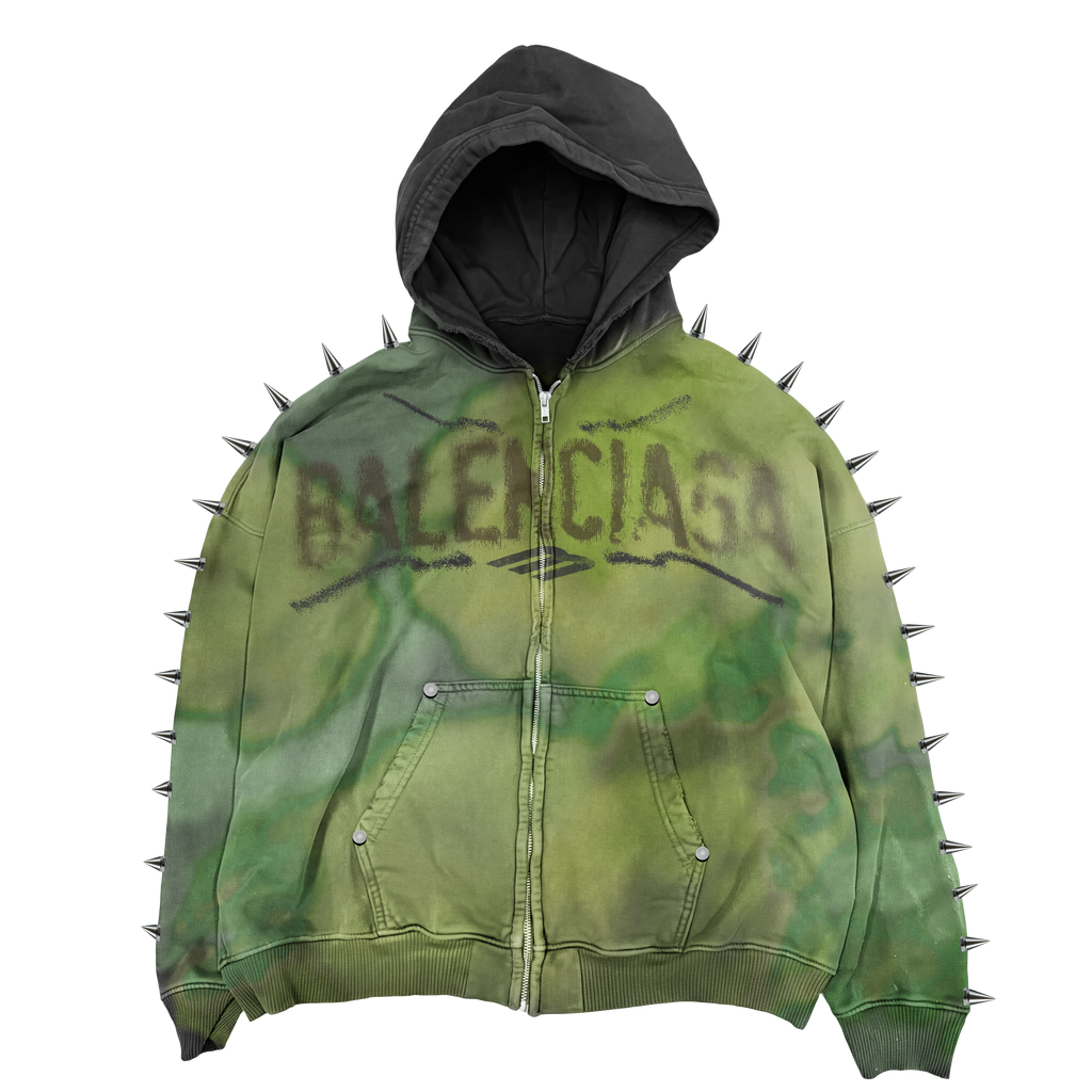OVERSIZED ZIP HOODIE MOCKUP