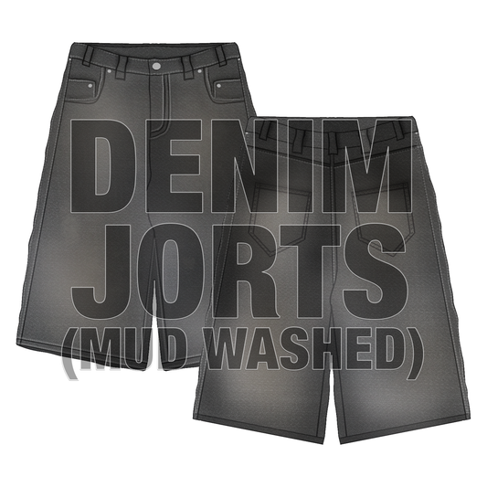 DENIM JORTS MOCKUP