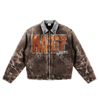 DISTRESSED WORK JACKET MOCKUP