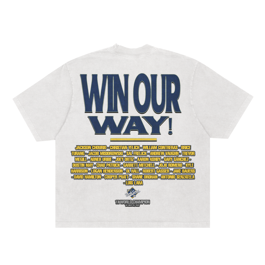 WIN OUR WAY - CHAMPS TEE