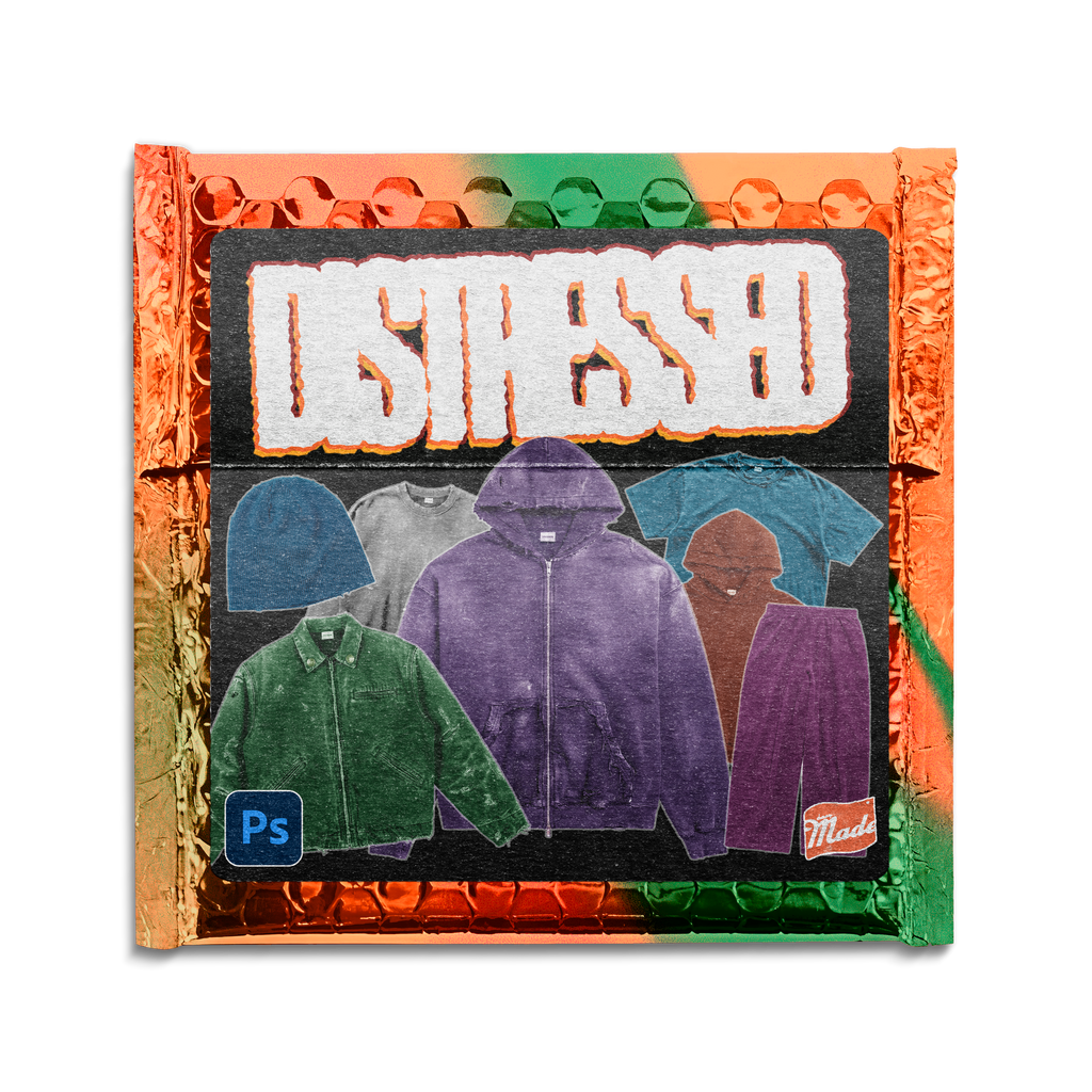 DISTRESSED MOCKUP BUNDLE