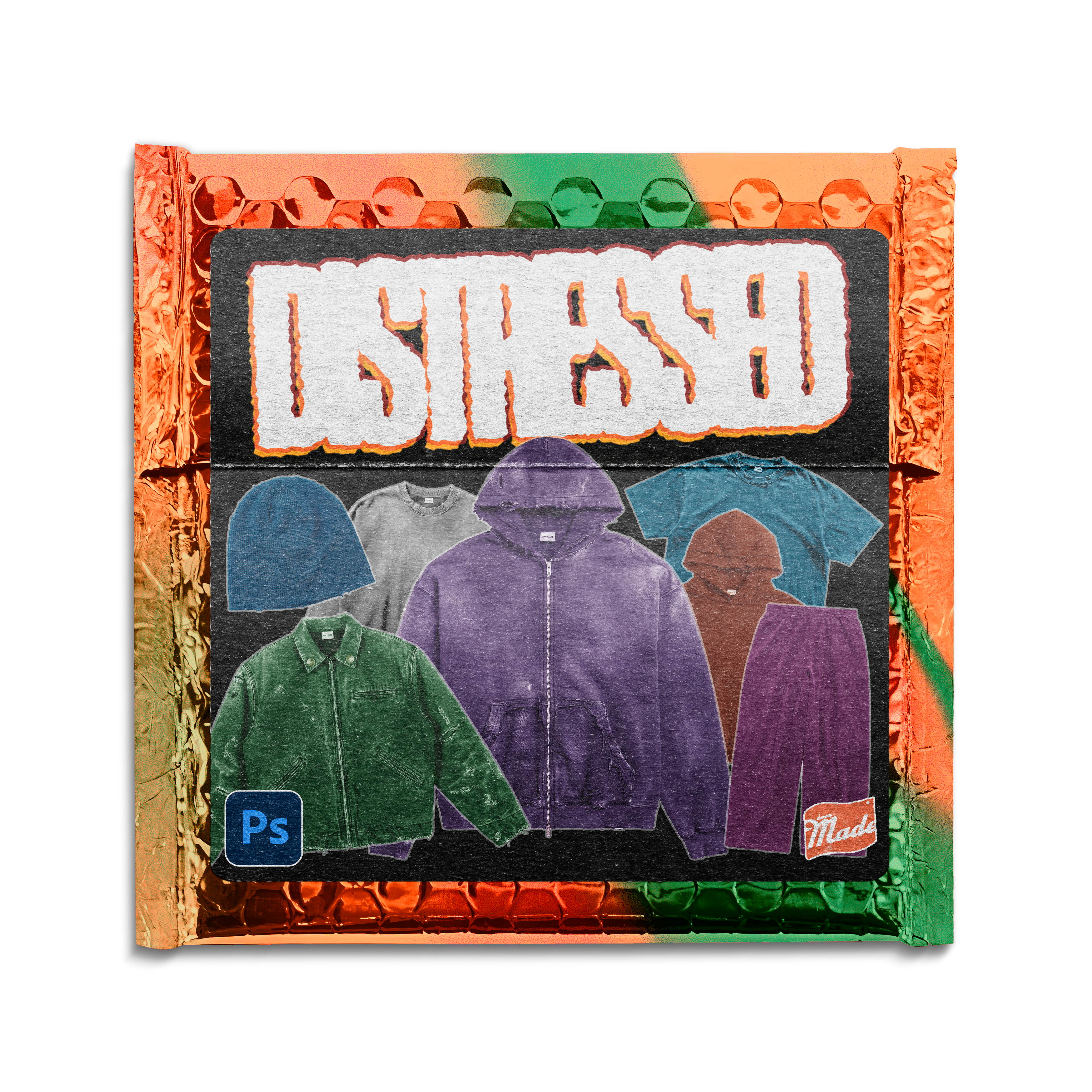 DISTRESSED MOCKUP BUNDLE