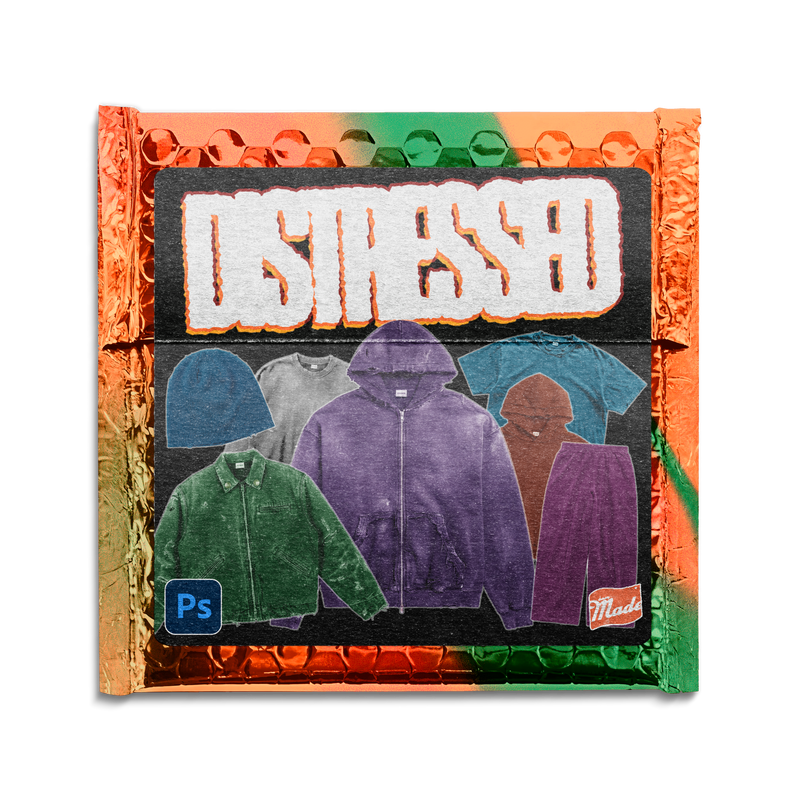 DISTRESSED MOCKUP BUNDLE